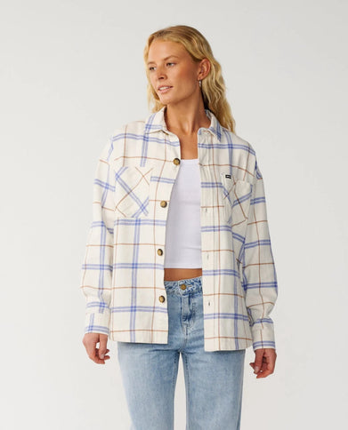 Venture Flannel Shirt - Bone