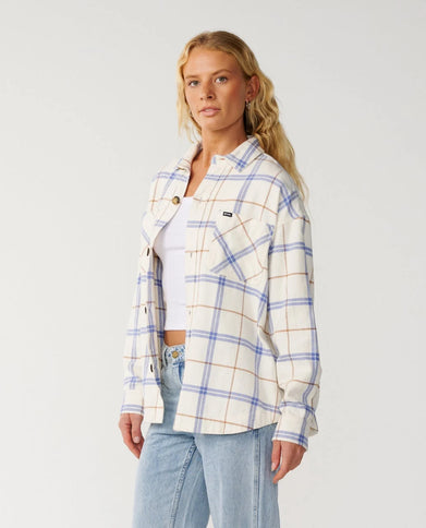 Venture Flannel Shirt - Bone