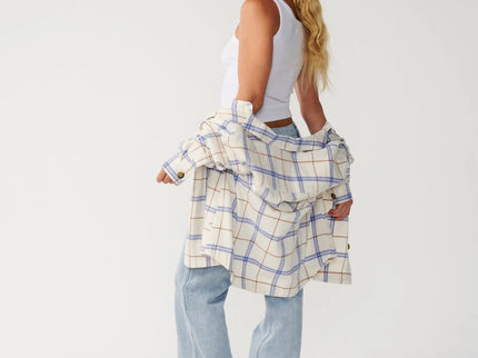 Venture Flannel Shirt - Bone