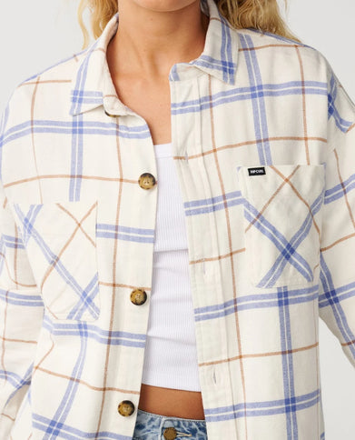 Venture Flannel Shirt - Bone