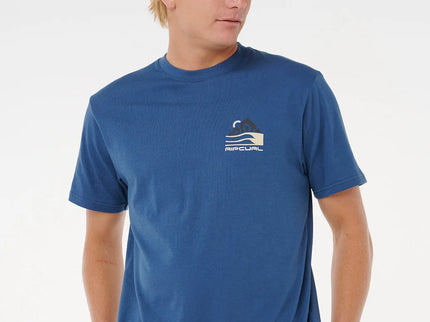 Vaporcool Search Range Tee - Light Navy