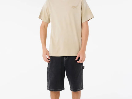 Medina Distresed Tee - Khaki Sand