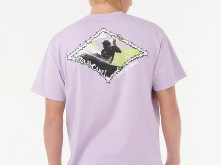 Raw Energy Thrash Tee - Iced Lavender