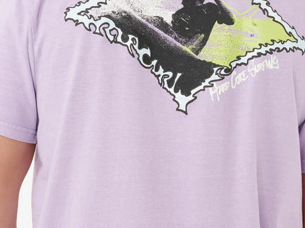 Raw Energy Thrash Tee - Iced Lavender