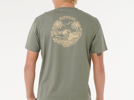 Surf Trip Tee - Cactus Green