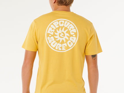 Pacific Rinse Circle TEE - Ochre