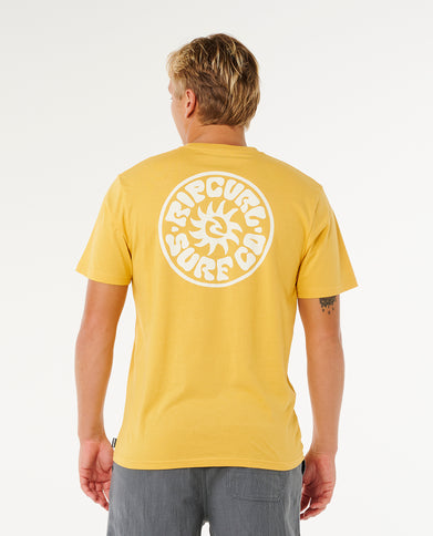 Pacific Rinse Circle TEE - Ochre