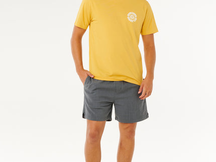 Pacific Rinse Circle TEE - Ochre