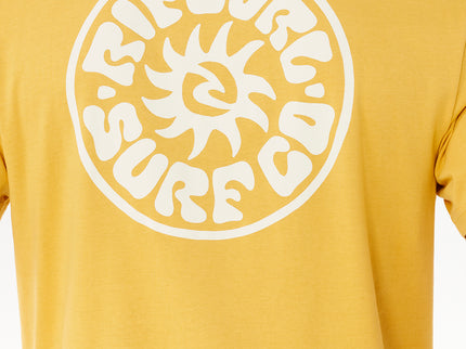 Pacific Rinse Circle TEE - Ochre