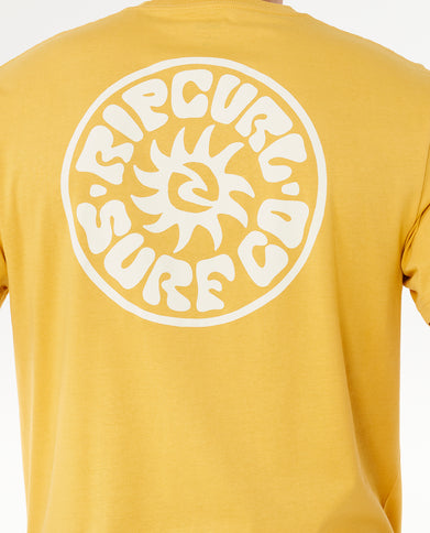 Pacific Rinse Circle TEE - Ochre