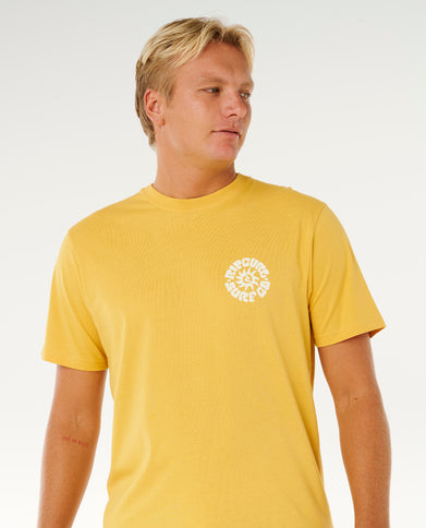 Pacific Rinse Circle TEE - Ochre