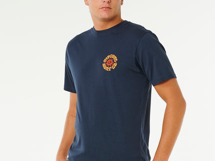 Pacific Rinse Circle TEE - Dark Navy