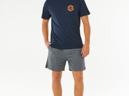Pacific Rinse Circle TEE - Dark Navy