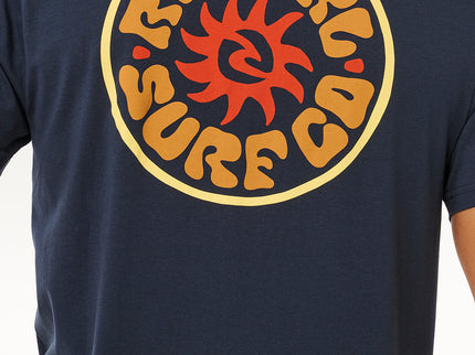 Pacific Rinse Circle TEE - Dark Navy