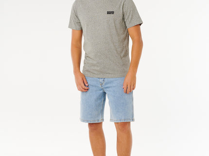 Easy Embroid TEE - Grey Marle