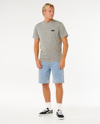 Easy Embroid TEE - Grey Marle