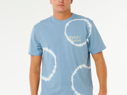 Pacific Rinse FIN TEE - Faded Denim