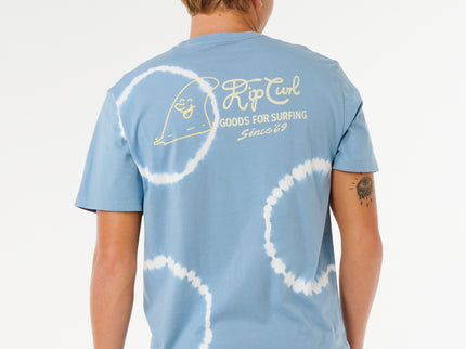 Pacific Rinse FIN TEE - Faded Denim