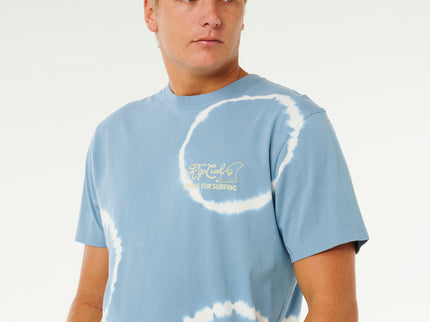 Pacific Rinse FIN TEE - Faded Denim