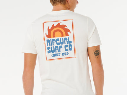 Pacific Rinse Sunrise TEE - Bone