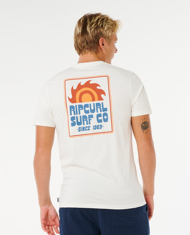 Pacific Rinse Sunrise TEE - Bone
