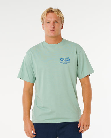 Pacific Rinse Glass OFF TEE - Aloe