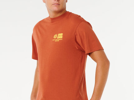 Pacific Rinse Glass OFF TEE - Baked Clay  T-Shirt van Rip Curl | SHAKA