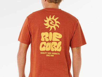 Pacific Rinse Glass OFF TEE - Baked Clay  T-Shirt van Rip Curl | SHAKA