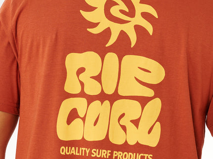Pacific Rinse Glass OFF TEE - Baked Clay  T-Shirt van Rip Curl | SHAKA
