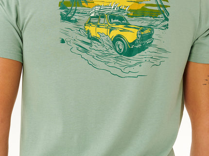 Keep ON Trucking SS TEE - Aloe