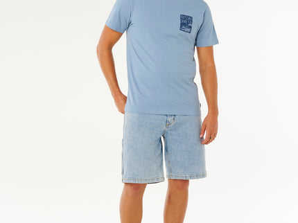 Keep ON Trucking SS TEE - Faded Denim