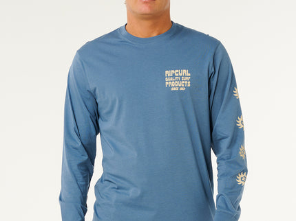 Pacific Rinse L/S TEE - Bluefin