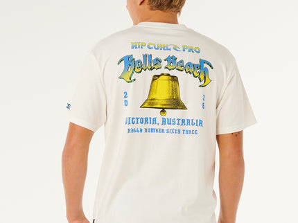 Bells PRO 26 Bell Logo TEE - Bone