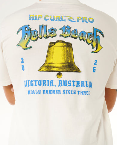 Bells PRO 26 Bell Logo TEE - Bone