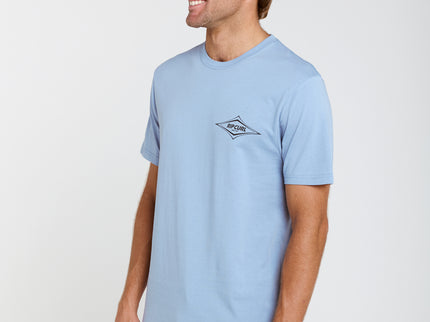 Streamline Diamond TEE - Faded Denim