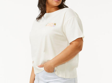 Tiki Tropics Relaxed Tee - Bone