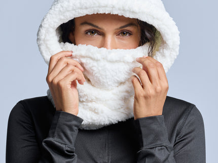 Fluffy Balaclava - Off White