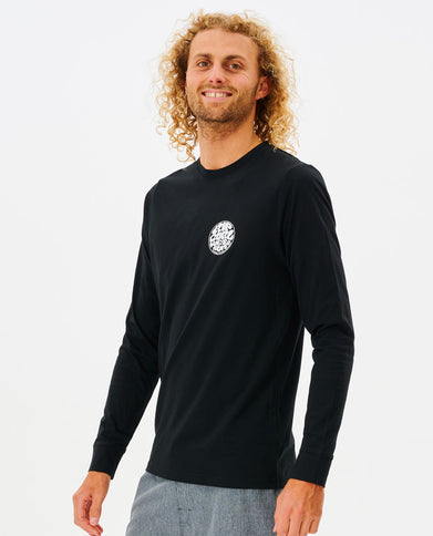 Icons Of Surf Upf L/S - Black