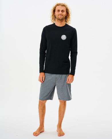 Icons Of Surf Upf L/S - Black