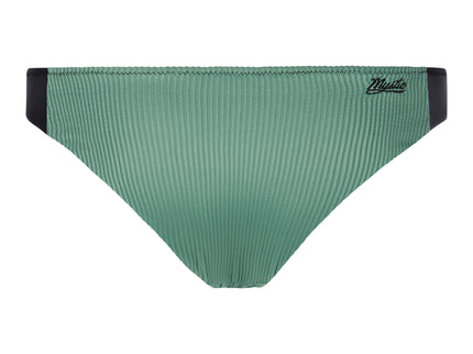 Zipped Bikini Bottom - Seasalt Green