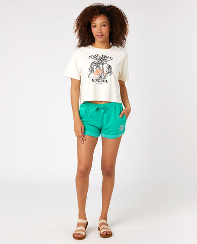 Stay Wild Tee  - Bone