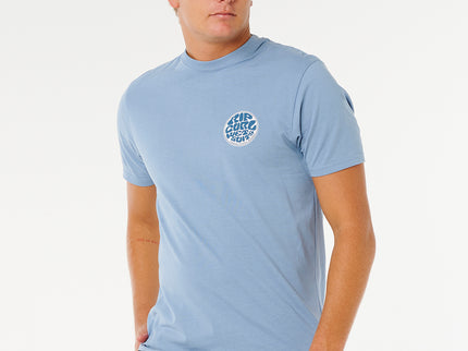 Wettie Passage Icon TEE - Faded Denim