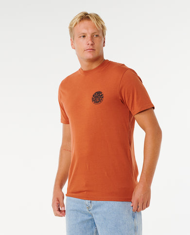 Wettie Passage Icon TEE - Baked Clay