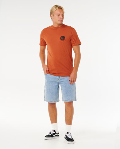Wettie Passage Icon TEE - Baked Clay