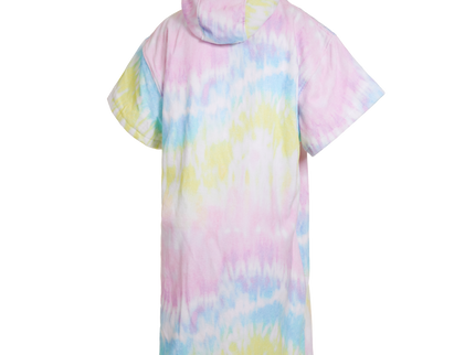 Poncho Velours AOP - Rainbow