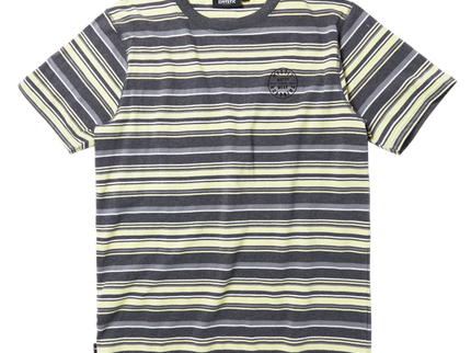 The Stripe Tee - Pastel Yellow