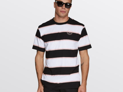 The Stripe Tee - Black