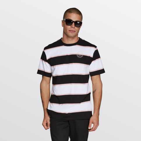 The Stripe Tee - Black