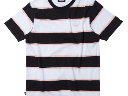 The Stripe Tee - Black