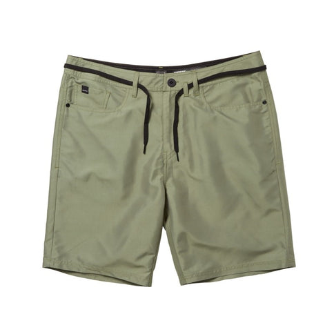 The Hybrid Boardshort - Olive Green